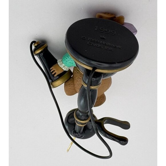 Hallmark Keepsake Hello Hello Christmas Tree Ornament Telephone Mouse Friendship - Picture 7 of 9